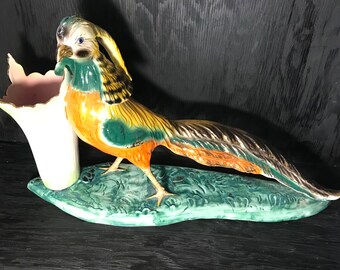 Figurine paon Collecta - Les animaux de la ferme 88209 | Jouet éducatif
