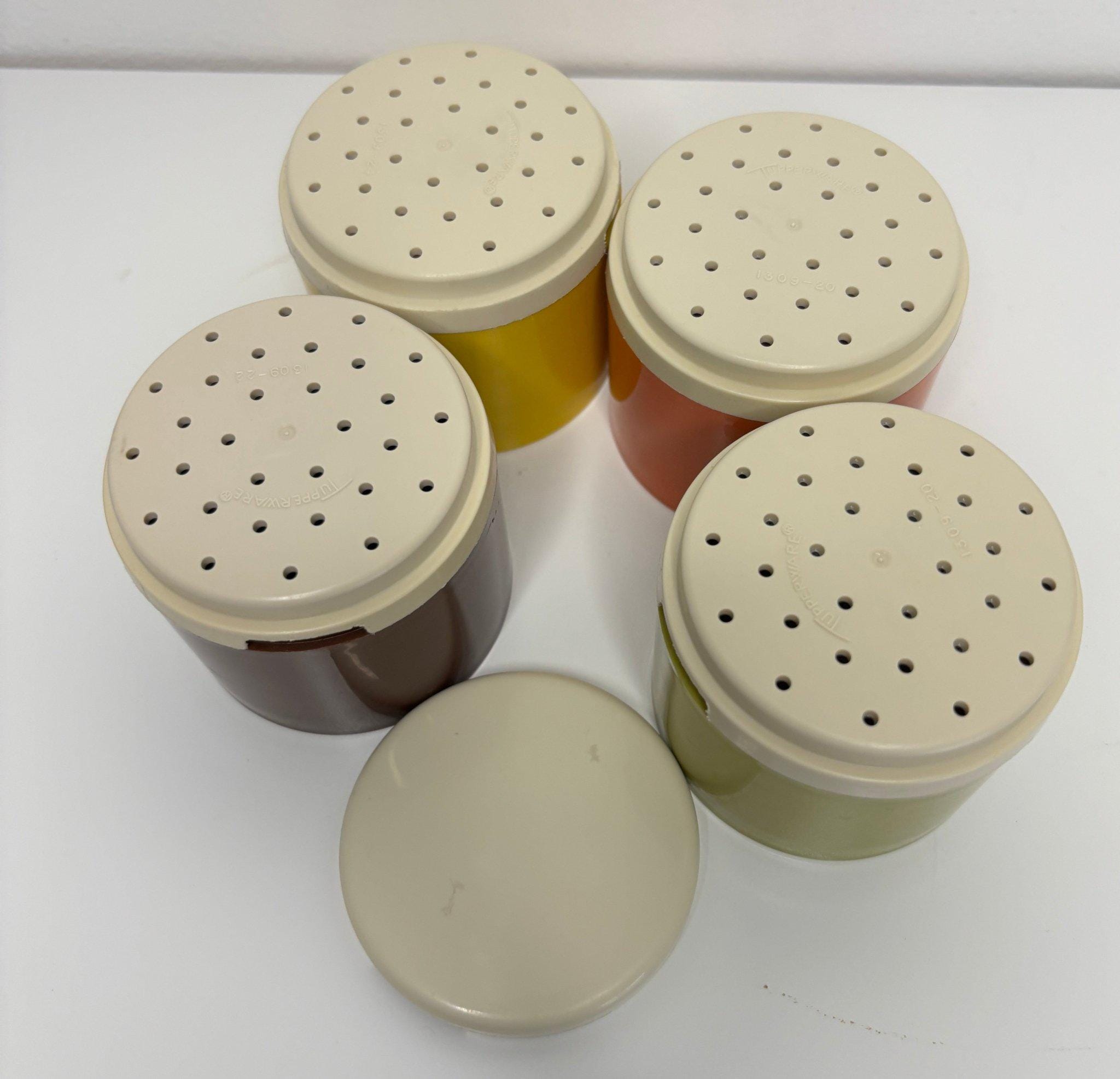Stackable Shakers Stackable Tupperware Spice Shakers Containers - Etsy