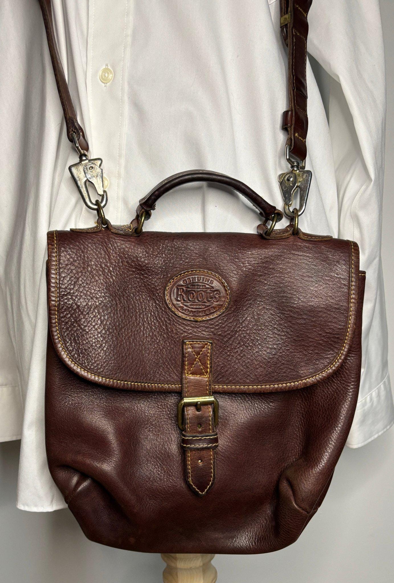 Roots Canadian Messenger Bag - Etsy