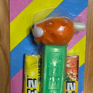 Vintage Merry Music Maker Tiger Whistle Pez Dispenser - Etsy