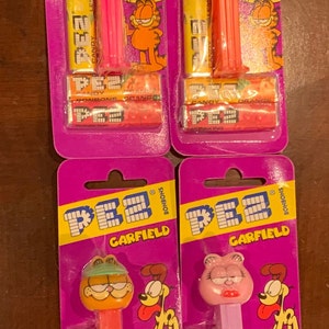 Vintage Garfield Pez Dispensers