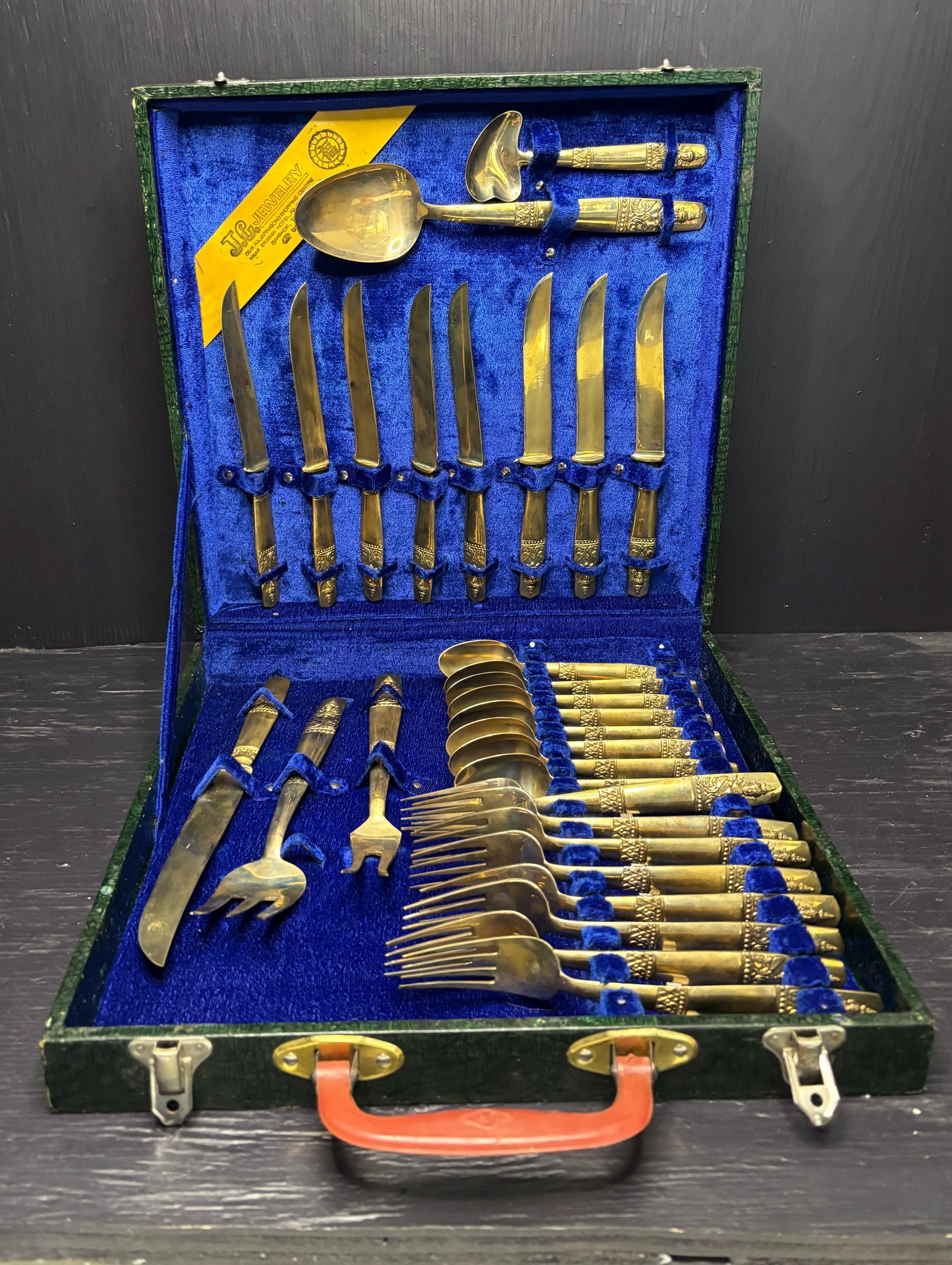 Thai bronze cutlery - Etsy 日本
