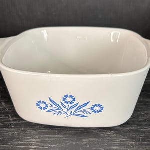 Corning Ware blauwe korenbloem braadpan (750 ml)