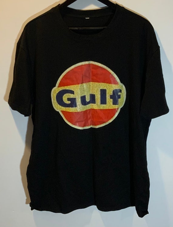 Gulf Oil Gas Tee Shirt Adult XL - image 1