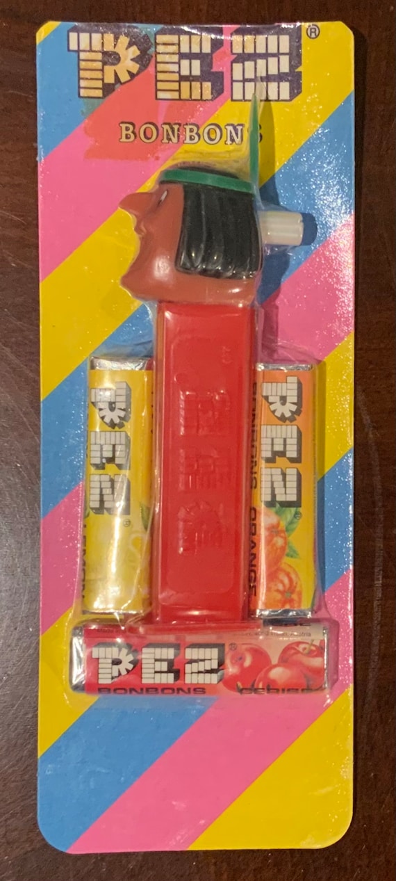 Vintage Merry Music Maker Indian Chief Whistle Pez Dispenser - Etsy