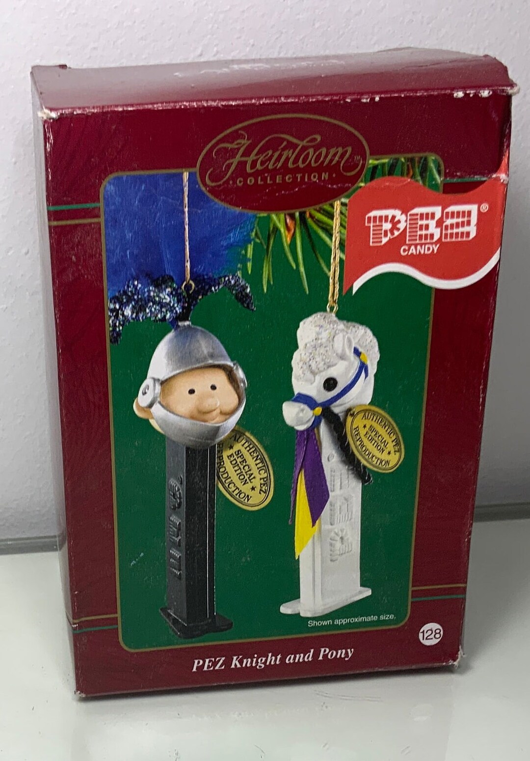 Carlton Cards Pez Knight and Pony Christmas Ornaments Etsy