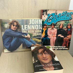 Zestaw 3 książek John Lennon The Beatles