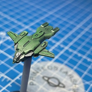 UNSC D77 Pelican Dropship Squadron (3)  Halo Armada Homebrew miniatures games 32mm