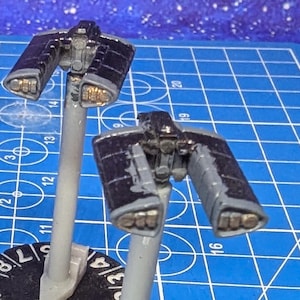 Covenant Spirit-class Support Dropship squadron (3)  Halo Armada Homebrew or other miniatures games 25mm