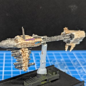 Rebel Nebulon-B EF76 frigate for Star Wars Armada or other miniatures games 89mm