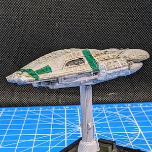 Colonial Stalwart Frigate for starship miniatures games 80mm