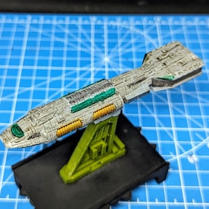 Colonial Hercules Missile Cruiser for starship miniatures games 100mm