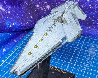 Destructor Estelar clase Chaf del Imperio de la Mano para Star Wars Armada 138 mm