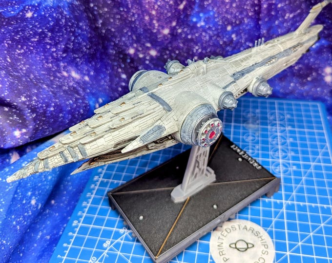 Featured listing image: CIS Subjugator Heavy Cruiser for Star Wars Armada 300mm