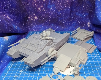 Imperial Authority Occupier Tank kit for Star Wars Legion proxies, Grimdark Future or other miniatures games 35mm scale