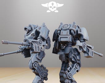 Scavenger Bracers Walkers  from StationForge 32mm scale (2 Pack)