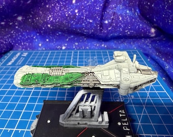 Republic Pelta class Frigate For Star Wars Armada 89mm