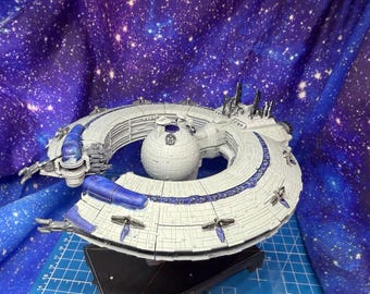 CIS Lucrehulk Droid Control Ship for Star Wars Armada Legacy homebrew 186mm long