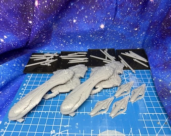 Halo Fleet Battles Proxy Covenant Large Upgrade set for games like Onepagerules Warfleets