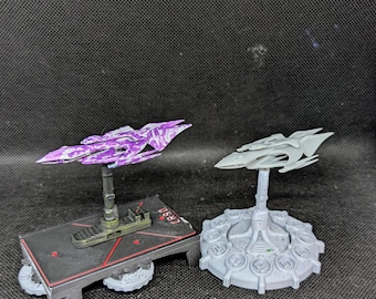 Minbari White Star Warship: Star Wars Armada Scale(70mm)