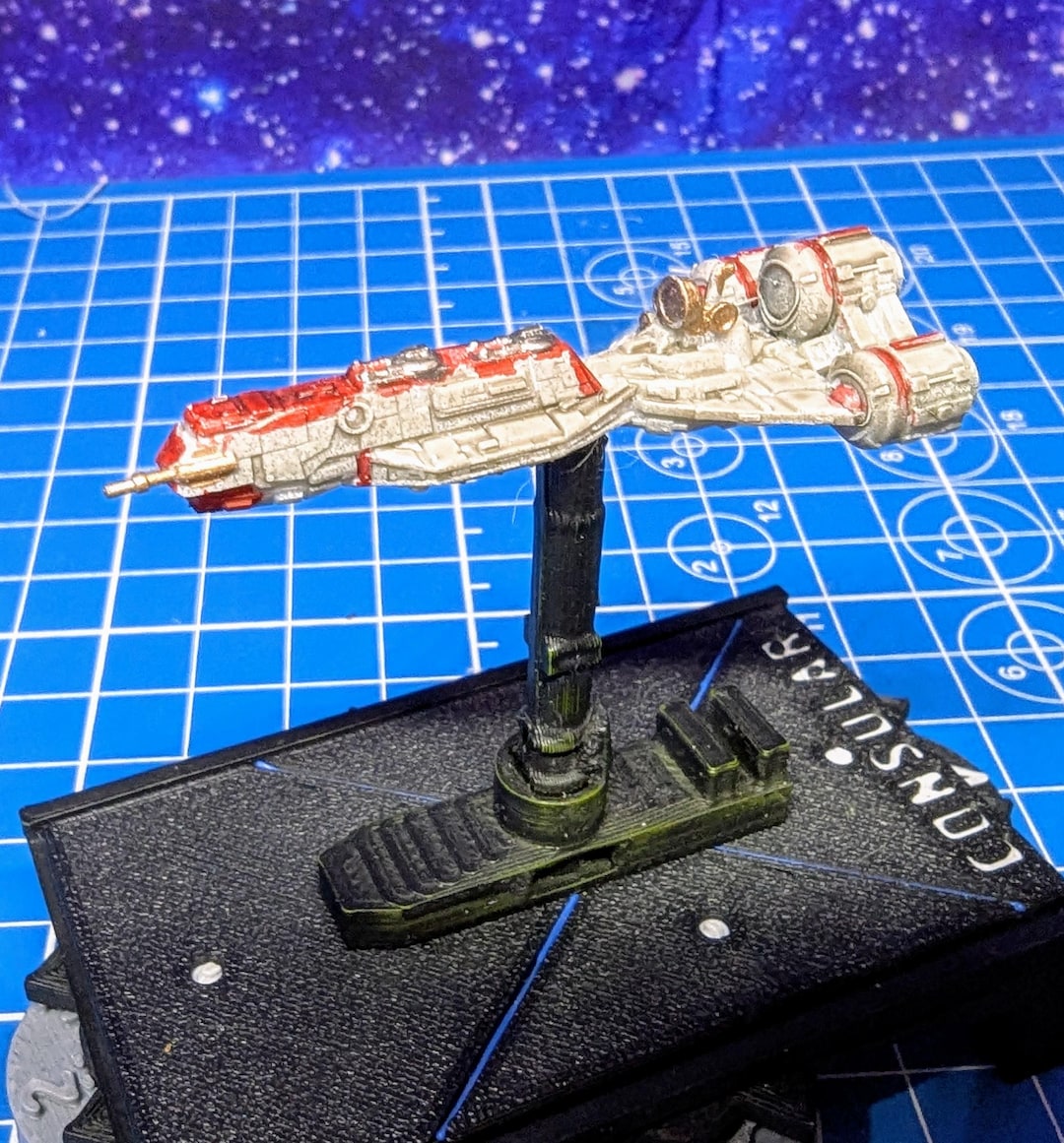 Crucero ligero judicial de la República para Star Wars Armada u otros  juegos de miniaturas - Etsy España