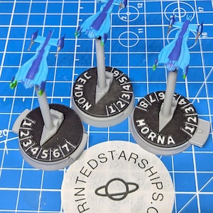 Minbari Federation Fliegergeschwader (3) Babylon 5 Armada Homebrew oder andere Miniaturen Spiele 67 mm