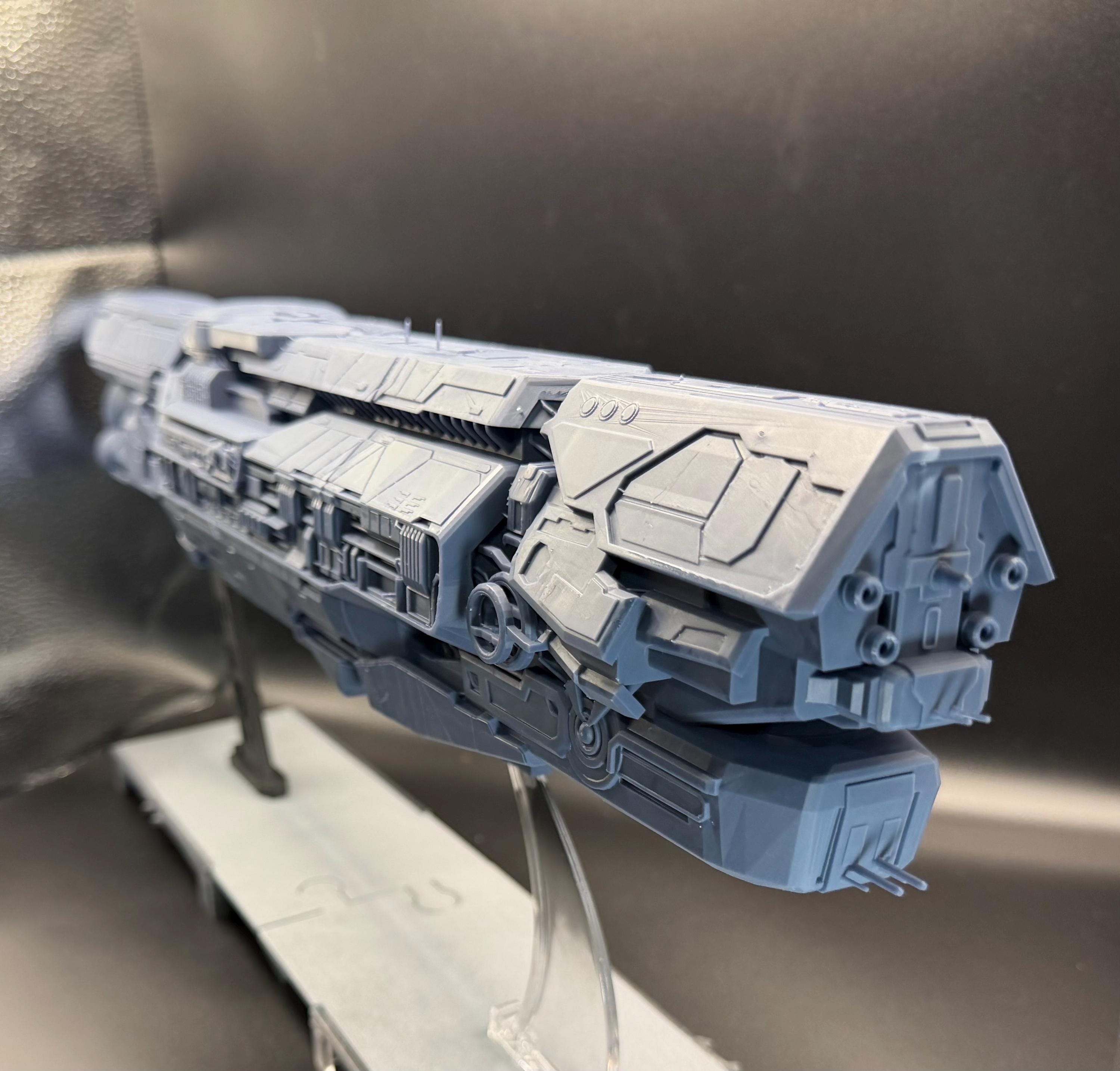 Unsc Infinity Class UNSC Infinity Class Supercarrier: Halo Armada Miniature (462mm) - Etsy