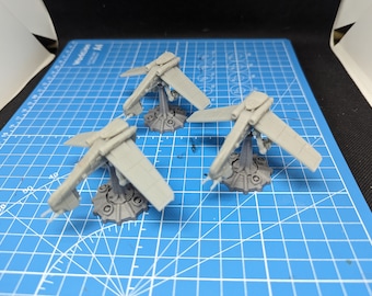 Republic LAAT/C transport (3 pack) 6mm scale for epic legion battles