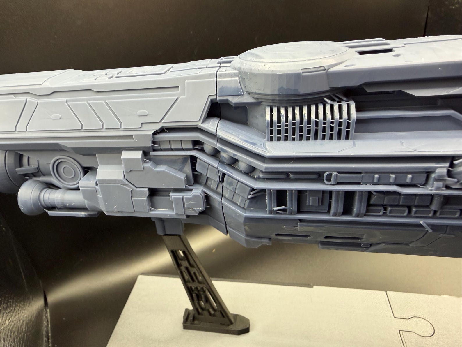 Unsc Infinity Class UNSC Infinity Class Supercarrier: Halo Armada Miniature (462mm) - Etsy