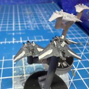 Earth Special Forces F302 Fighter squadron (6)  Armada Homebrew scale games