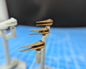 Escuadrón de cazas estelares clase Nantex CIS (6) para Star Wars Armada u otros juegos de miniaturas