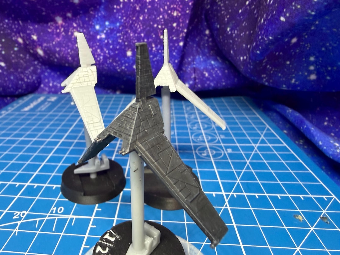 Imperial Delta-class Shuttle Squadron (3 Fighters) for Star Wars Armada ...
