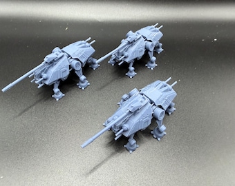 6mm scale Republic All Terrain Tactical Enforcer for epic scale games (3) pack