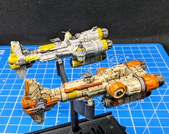 Rebel Sphyrna-Class Hammerhead Corvette for Star Wars Armada or miniatures games 54mm
