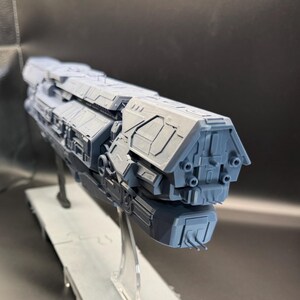 Unsc Infinity Class UNSC Infinity Class Supercarrier: Halo Armada Miniature (462mm) - Etsy