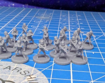 10mm Authority Infantry Platoon (20) in 10mm scale for Star wars regiments