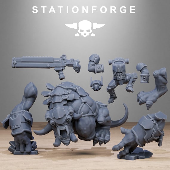 Tarion Beast Squad Pack From Stationforge 32mm Scale (3 Pack) - Etsy