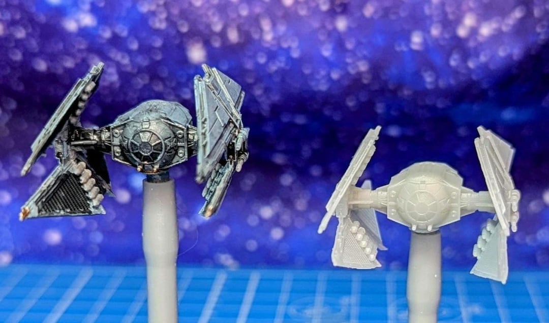 XW Scale Imperial Tie Avenger Starfighter for Star Wars Xwing