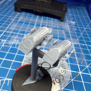 Ancient Atlantean GateShip Fighter squadron (6)  Armada Homebrew scale games