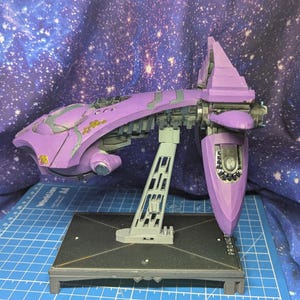 Covenant CPV Sinaris-pattern heavy cruiser for Halo Armada 166mm