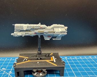 UNSC Hillsborough-class Heavy Destroyer Miniature (85mm) for Halo Armada Homebrew