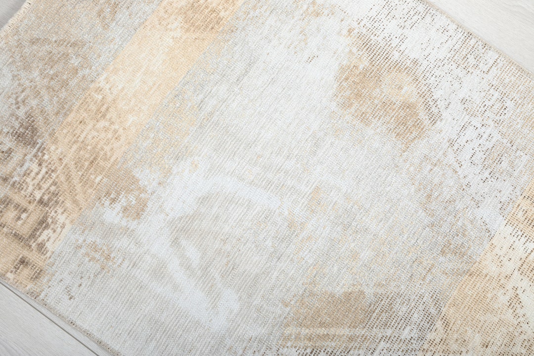 Small Beige Rug, Oushak Entry Rug, Bath Mat,3x3 Rug,3x3 Turkish Rug ...