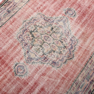 5x8 Rug, Boho Rug, Bohemian Rug 5x9, 5x9 Vintage Rug, Turkish Rug, Farmhouse Decor Rug, Handmade Rug, Old Rug, Faded Rug, Home Decor Rug