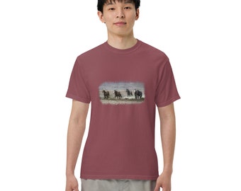 Men’s garment-dyed heavyweight t-shirt "Five Desperados"