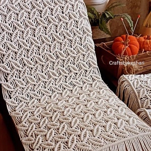 Macramé tafelloper, macramé tafelloper, boho woondecoratie, moderne macramé tafelloper met kwastjes, bruiloft, festivaldecoratie