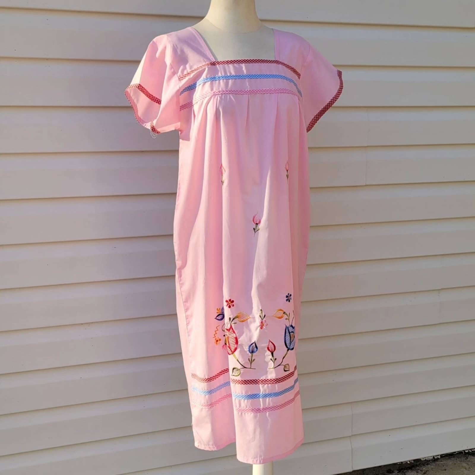 Cotton Lace Moomoo Nightgown – Bum-Cake Vintage