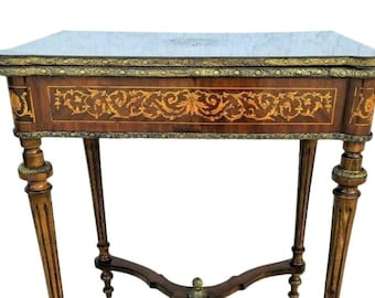 Antique French Louis XV Revival Game Table