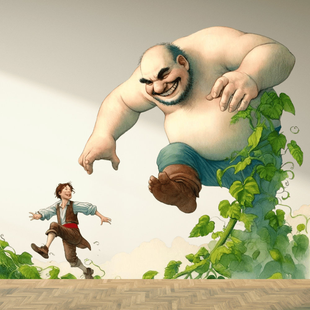 Svg, Jack and the Beanstalk Clipart, Kids Story Art, Digital Graphics ...