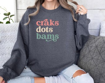 Mahjong Sweatshirt, Matching Mahjong Club Shirt, Gift for Mahjong Lover, Funny Mahj Sweater, Mahj Night Shirt, Mahjong Tournament sweater