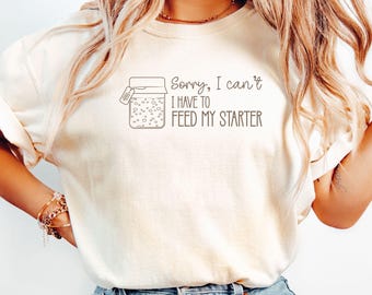 Sourdough Baker Comfort Colors T-Shirt, Funny Bread Shirt, Baker Gift, Homestead Baking T, Sourdough Starter T, Bread Lover Tee, Chef Humor